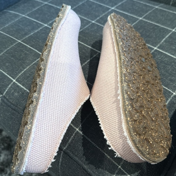 Birkenstock Zermatt Slippers – Pink Canvas, Size 38 - Picture 3 of 6